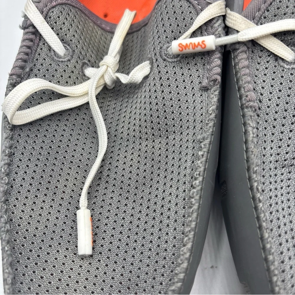 Swims Men’s Braided Lace Shoes Size 7 Gray
